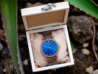 Reloj hombre madera NUEVO | PVP 159,95 €