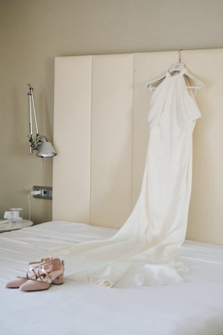 Vestido de Novia Cuello Halter