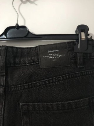 Shorts vaqueros negros
