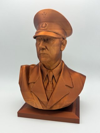 Busto 3D Adolf H war guerra germania 20cm