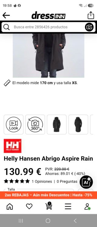 Helly Hansen Aspire Rain jacket