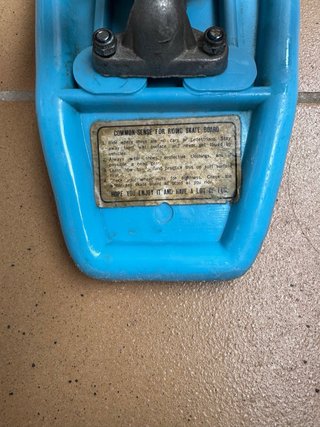 Skate Penny Azul Vintage Años 70/80