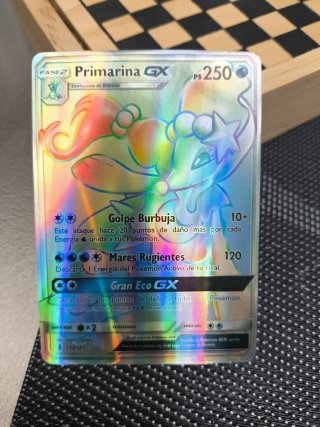 Primarina GX 149/145 Fase 2 Carta Pokémon