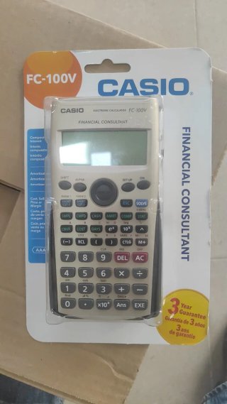 Calculadora Financiera Casio FC-100V