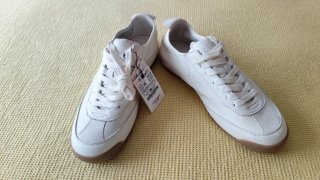 Zapatillas de Piel Zara Blancas Talla 43