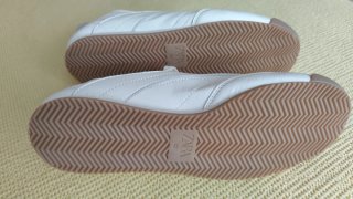 Zapatillas de Piel Zara Blancas Talla 43