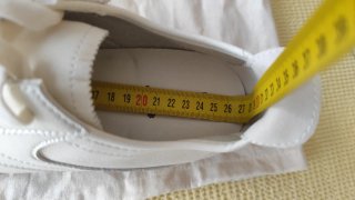Zapatillas de Piel Zara Blancas Talla 43