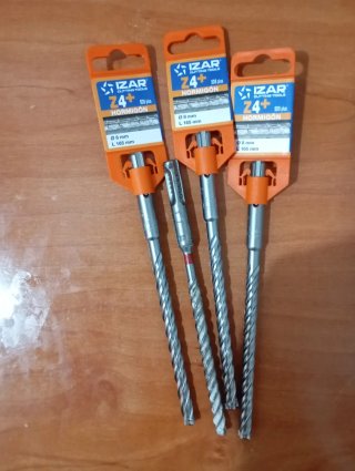 Brocas IZAR Z4+ HORMIGÓN Ø 8 mm L 165 mm (3uds)