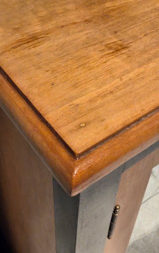 Vitrina Alacena de Madera Restaurada 60x86cm