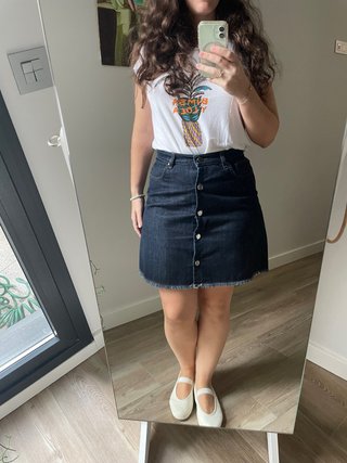 Falda Vaquera Massimo Dutti