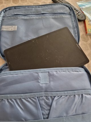 Funda acolchada tablet Benetton azul