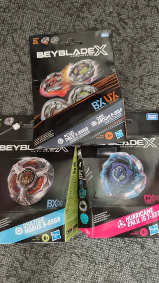 Beyblade X - Coil Orochi earl Tiger 3-85WB 3 pack