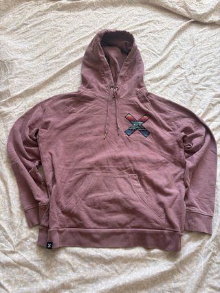 Sudadera con Capucha Morada