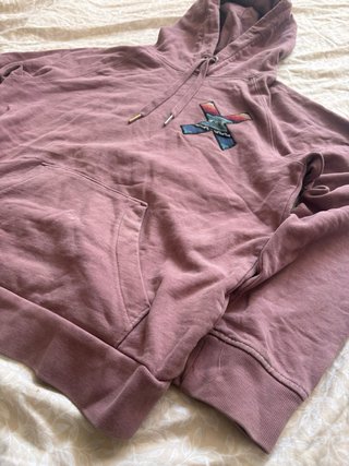 Sudadera con Capucha Morada