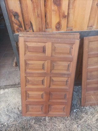 Contraventanas madera tipo castellano