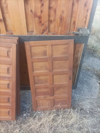 Contraventanas madera tipo castellano