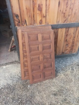 Contraventanas madera tipo castellano