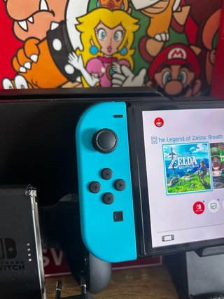 Nintendo Switch OLED Neon COMO NUEVA 10/10