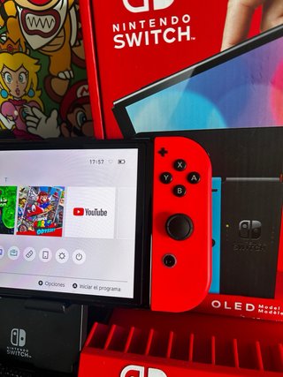 Nintendo Switch OLED Neon COMO NUEVA 10/10