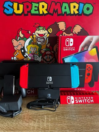 Nintendo Switch OLED Neon COMO NUEVA 10/10