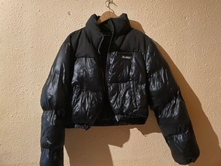 Chaqueta Bomber Negra Talla M