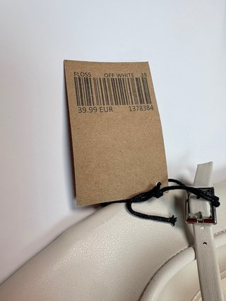 Zapatos planos ULANKA beige mujer
