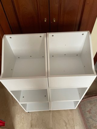 Estantería de Cubos Blanca para Vinilos y/o libros