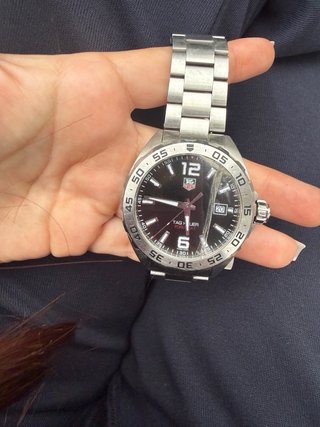TAG Heuer Reloj Acero Negro