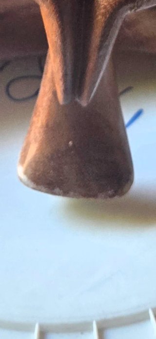 Statua pensatore legno