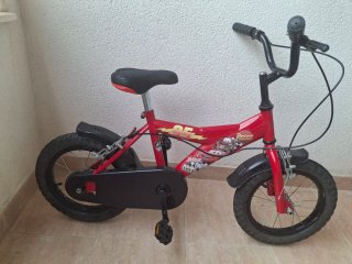 Bicicleta Infantil 14" Rayo McQueen