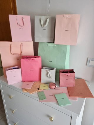 Lote de Packaging Original TOUS