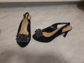 Zapatos de Fiesta Alma en Pena Negros Talla 39