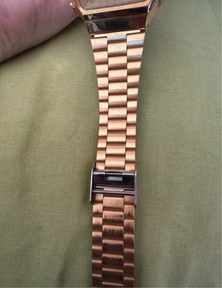 Reloj Casio Dorado Rombo