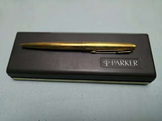 Bolígrafo Parker Chapado Oro 14K