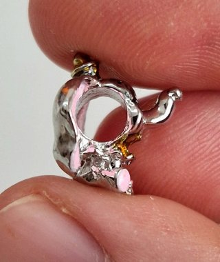 Charm Bebé Elefante Compatible Pandora