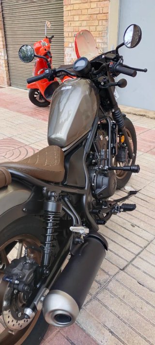 Honda Rebel 500 Cruiser Marrón/Gris