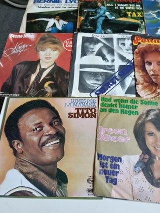 Lote 11 singles vinilo pop rock
