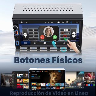 nueva Radio Coche 2 DIN Carplay Android Auto