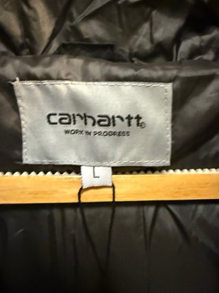 Chaqueta o Abrigo Carhartt Negra Talla L