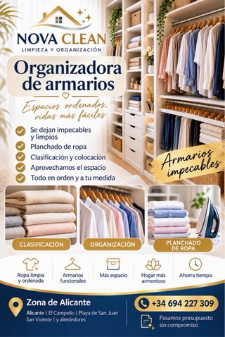 Servicio de Organización de Armarios en Alicante