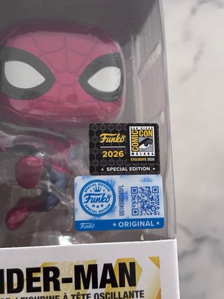 Funko Pop! Spider-Man 1590 Comic-Con Nuevo