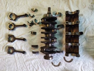 Cigüeñal y bielas Honda D16W5 (dañado)