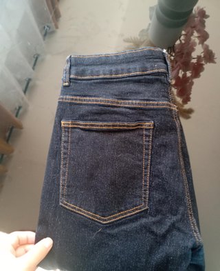 Jeans Skinny Hombre Azul Oscuro