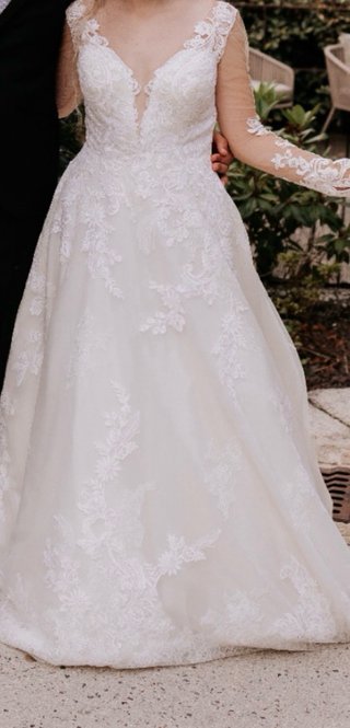 Vestido de Novia Pronovias Blanco Encaje