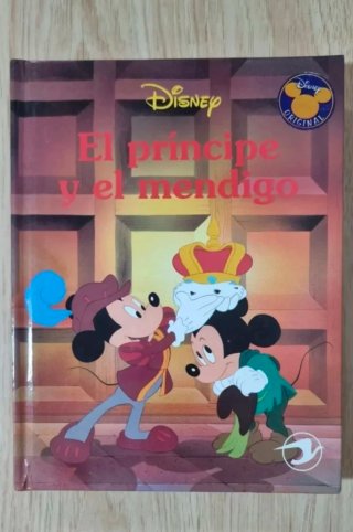 Clásico cuento Disney. "El príncipe y el mendigo".