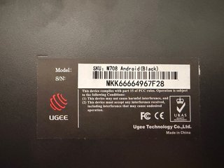 UGEE M708 Tableta Gráfica