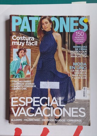 5 revistas PATRONES, con patrones originales