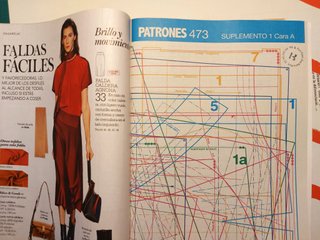 5 revistas PATRONES, con patrones originales