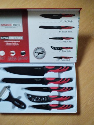 Set de 6 Cuchillos Swiss Touch