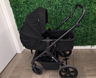 Carrito Kinderkraft Capazo Convertible Negro